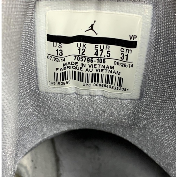 Size 13 - Jordan Air Incline White main image 3